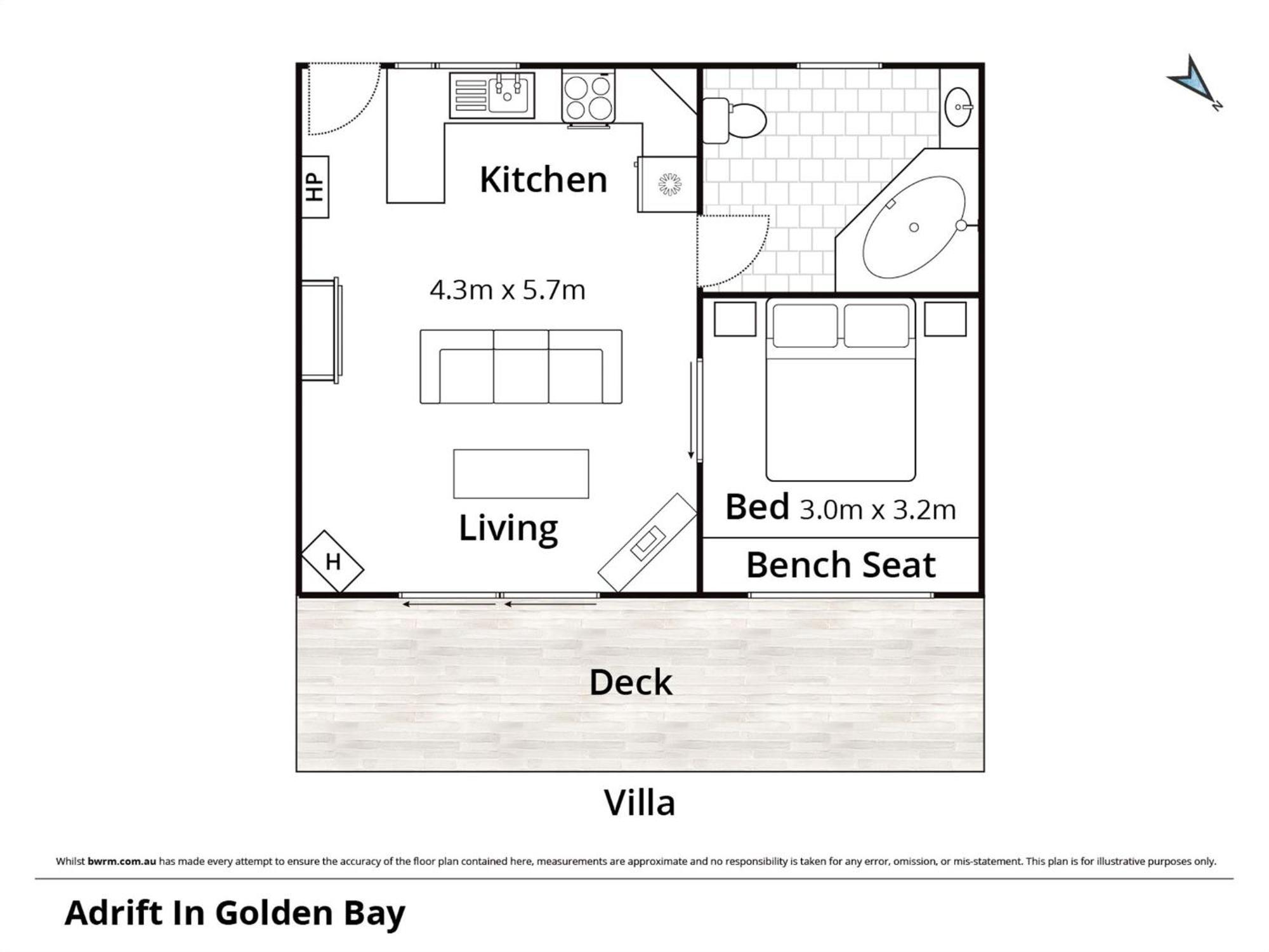 Adrift In Golden Bay- Absolute Beachfront Villas (Adults Only) Collingwood Exteriör bild